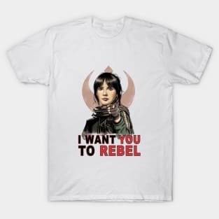 I Want You to Rebel T-Shirt